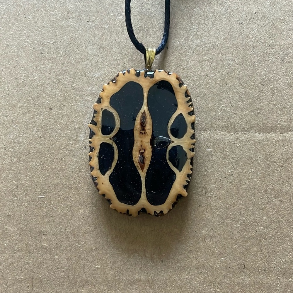 Handmade Walnut Necklace